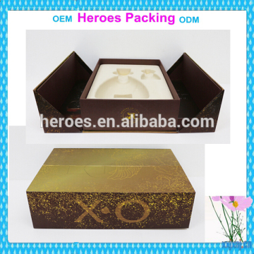 Trade Assurance wine gift paper box set luxury paper gift box zhongshan paper box