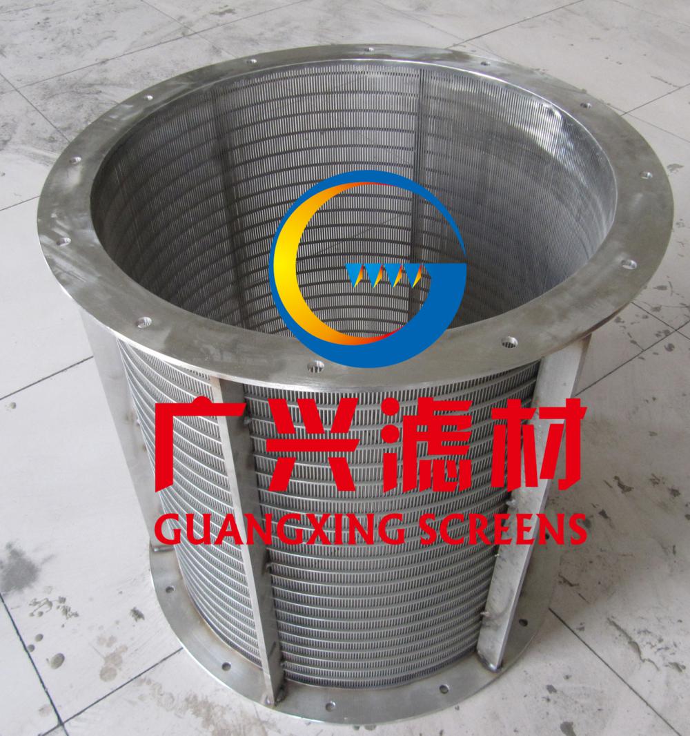 Screen Separator Wire Wedge Wire Rotary Drum Screen Rotating Screen Separator For Animal ...
