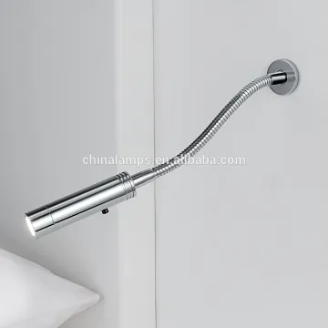 Factory price battery-operated led reading lamp retractable led reading lamp gooseneck lamps for bedhead lighting equipment