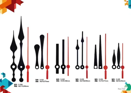DIY Plastic Clock Arrow Needle Kit