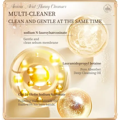SULEEFRE Amino Acid Honey Facial Cleanser