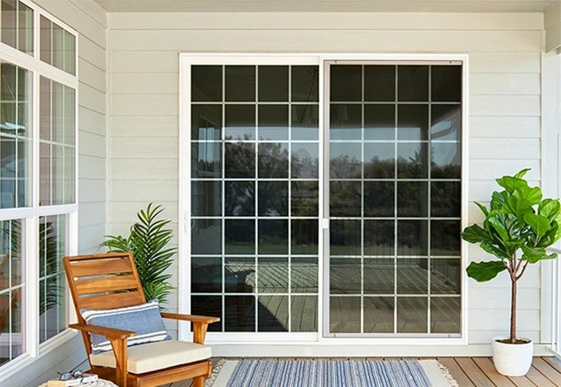 Glass Sliding Studio Door