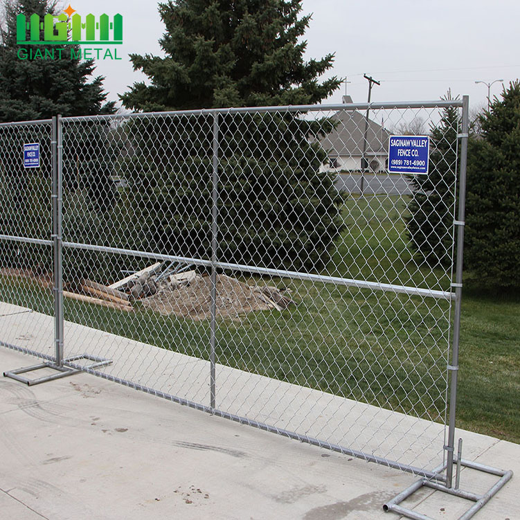 Hot Sale Chain Link Temporary Fence Panel Stand
