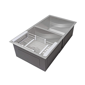 Dasen DS8456 High Grade Stainless Steel Double Kitchen Sink Bowl