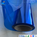 High quality blue color PVC translucent film