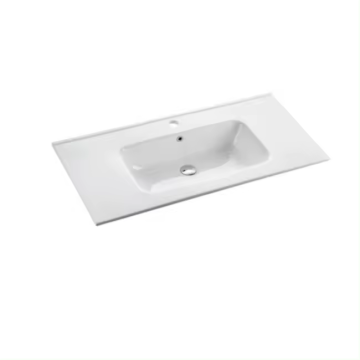 Hot Selling Ceramic Rectangular Bathroom Basin Lavabo