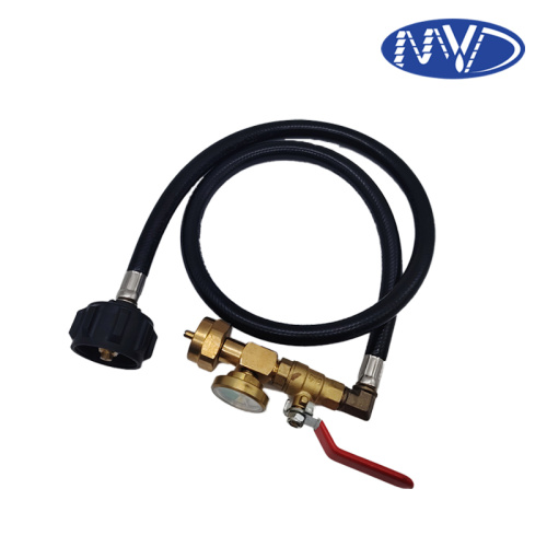 Propane Refill Hose with Gauge
