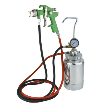 Professional Pneumatic 2L Paint Tank H827 Painting Spray Gun Kit