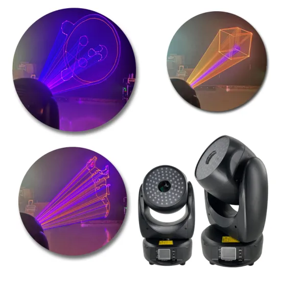 Professional 6Watts Full Color Animation Laser Light for Stage, KTV, and Clubs