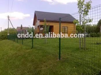 Galvanized wire - PVC dipped welded mesh euro fence