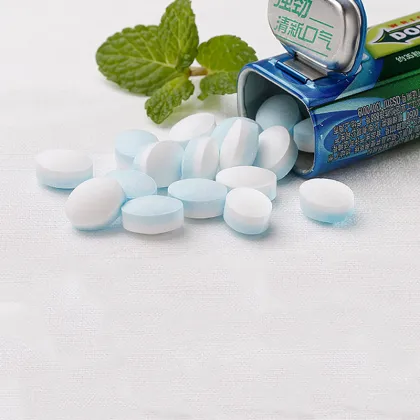 Custom promotion extra stevia mint candy