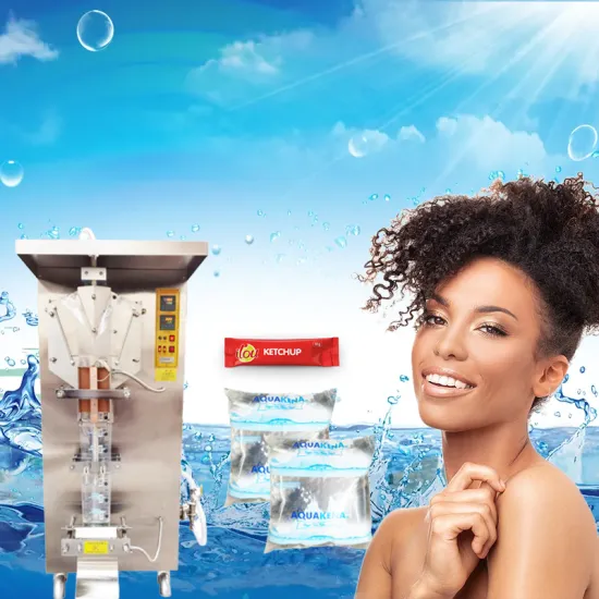 Hot Sale Automatic Plastic Pouch Sealing and Water Filling Machine