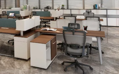 Oak Extendable Corner Office Tables and Deaks