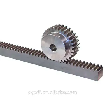 High quality aluminum cnc rack and pinion set