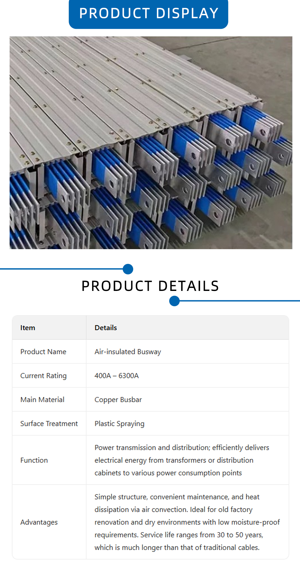 Air-Insulated Busbar Trunking X
