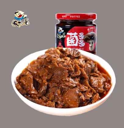 Hot Sale Sichuan Flavor 158g Foods Pickled Mushrooms