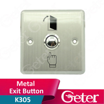 Stainless steel Exit Button Exit Switch Door Open Button release