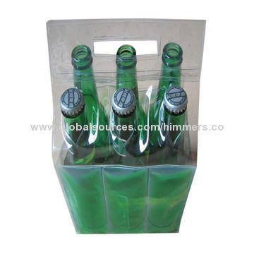 Wholesales price daily-life and outdoor sports PVC sleeves and cooler bag for beer bottle and can