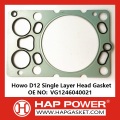 Howo D12 Head Gasket VG1246040021