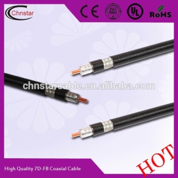 professor manufacturer 7D-FB coaxial cable with ISO9001 CE 75-5 & 75-3
