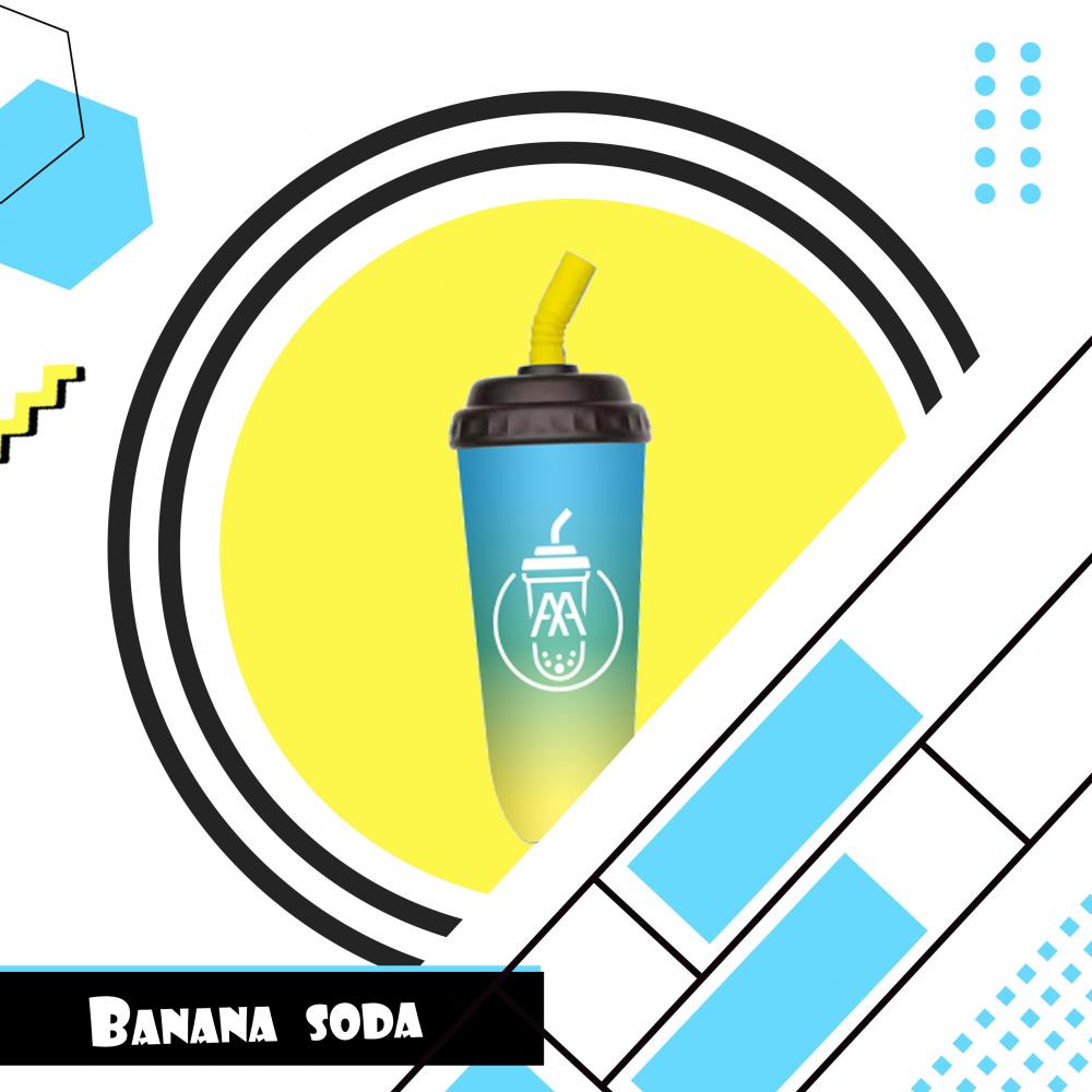 AXA verfügbar E-Zigarette 8000 Puffs | Bananen -Soda