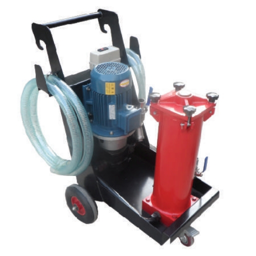 replace HYDAC oil filter cart