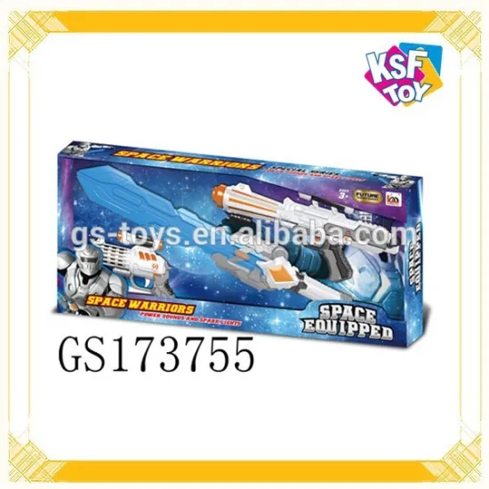 2015 Hot selling Electric Gun and Sword. Space Equippen toys