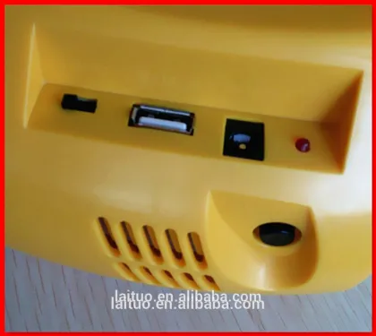 2015 new designed dp led rechargeable solar camping equipment lighting home emergency lamps