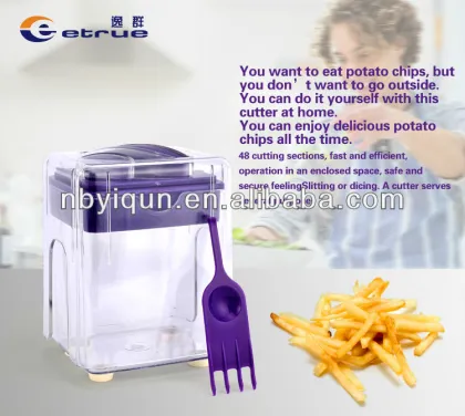 Different shapes Manual Compac tegetable /fruit / Potato Chip Cutter
