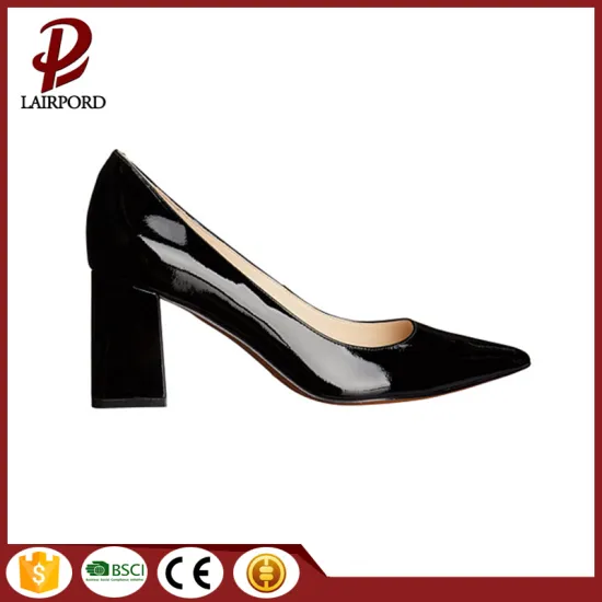 Cowhide leather hot sale ladies shoes spring