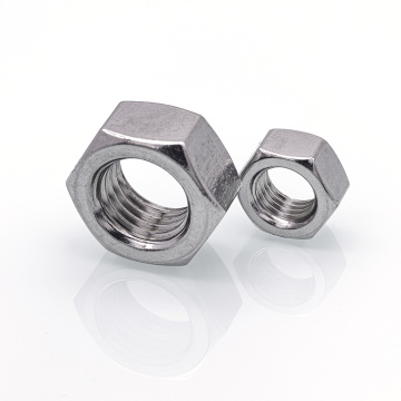 Hex Hex Nuts από ανοξείδωτο χάλυβα