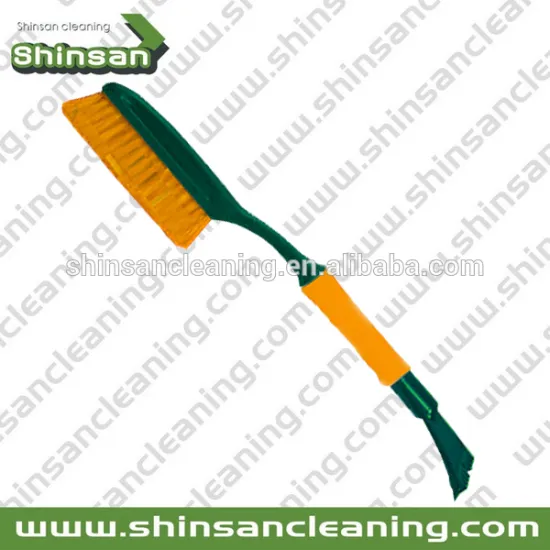 High quality ice scraper with whisk soft snow brush/ice scraper with brush/ice scraper
