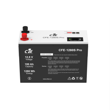 12.8V 100Ah Lifepo4 Solar Battery for Home Use