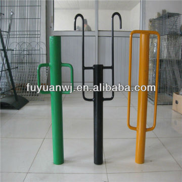 all kinds of PVC-coated hand fence steel post drivers for sale (factory)
