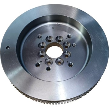 Komatsu en Hyundai Excavator Flywheel Assembly: Hot Selling 6BTA QSB gietijzeren deel 3974421