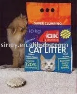 packaging bag supplier for cat litter