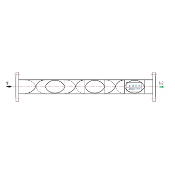 Super Duplex ZQM-SK Static Mixer Design