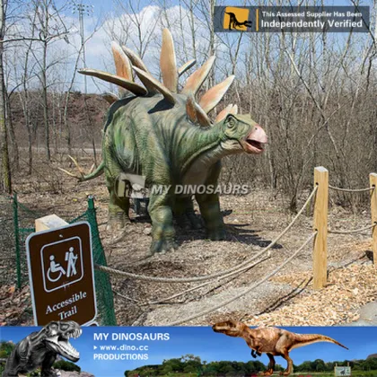 MY Dino-S28 Jurassic world animated dinosaur life size dinosaur statue