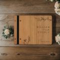 Wooden Cover Wedding Signature Guest Book