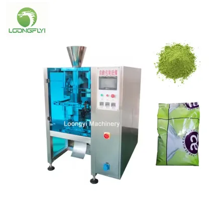 Talcum food juice powder filling machinery