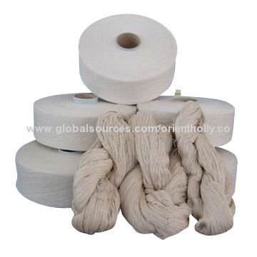 100% silk noil yarn