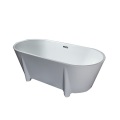 Factory High Quality Hotel Acrylic Freestanding Bathtub