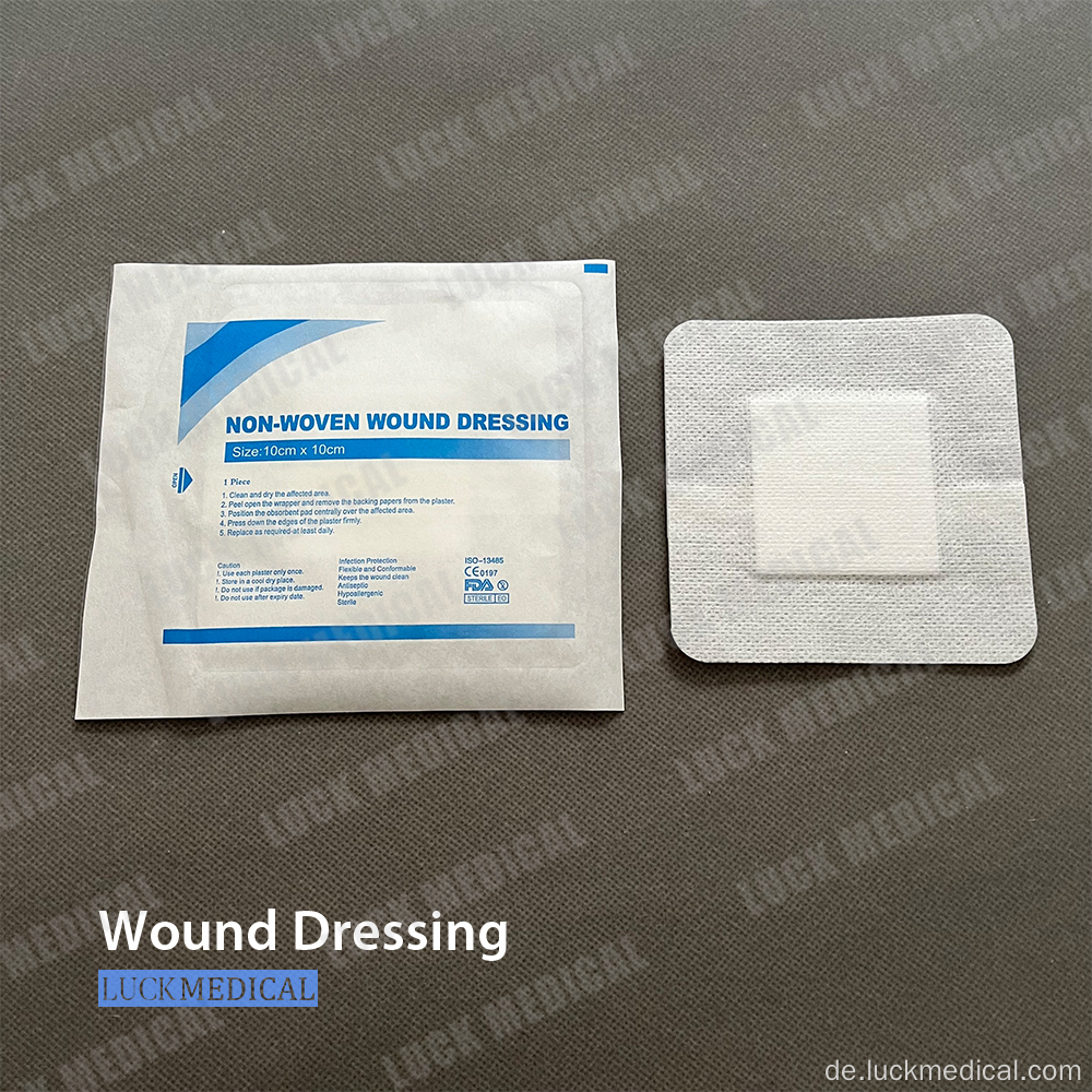 Medizinisches Wunddressing Gaze Kit