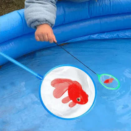 Floating Colorful TPR Goldfish Toy