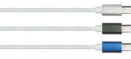 Lancom Metal Shell micro USB Cable, slim micro usb cable, cable for samsung