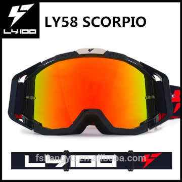 2017 LY100 Anti-Fog Debu Keselamatan Keselamatan Motocross MX Mata Gogle Googles untuk Dewasa