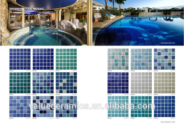 Blue mosaic tile chip non-slipceramic tiles
