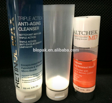 Plastic tubes for cosmetics packaging