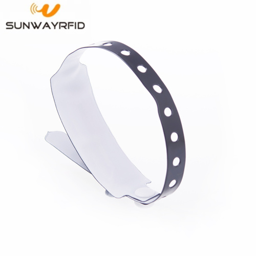 Waterproof PVC Hospital Id Tag Rfid Medical Bracelet