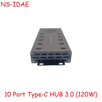 10 puerto 120W Data Hub 3.0